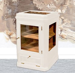 Humidor modelo Atenas lacado blanco