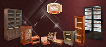 Various types of Wacota humidors