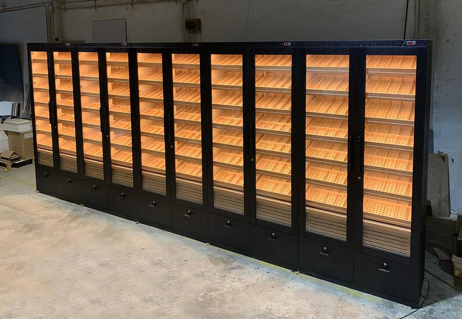 Showcase humidor model Modular large