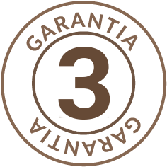 3 años de garantía