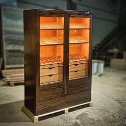 Quasar macassar ebony humidor