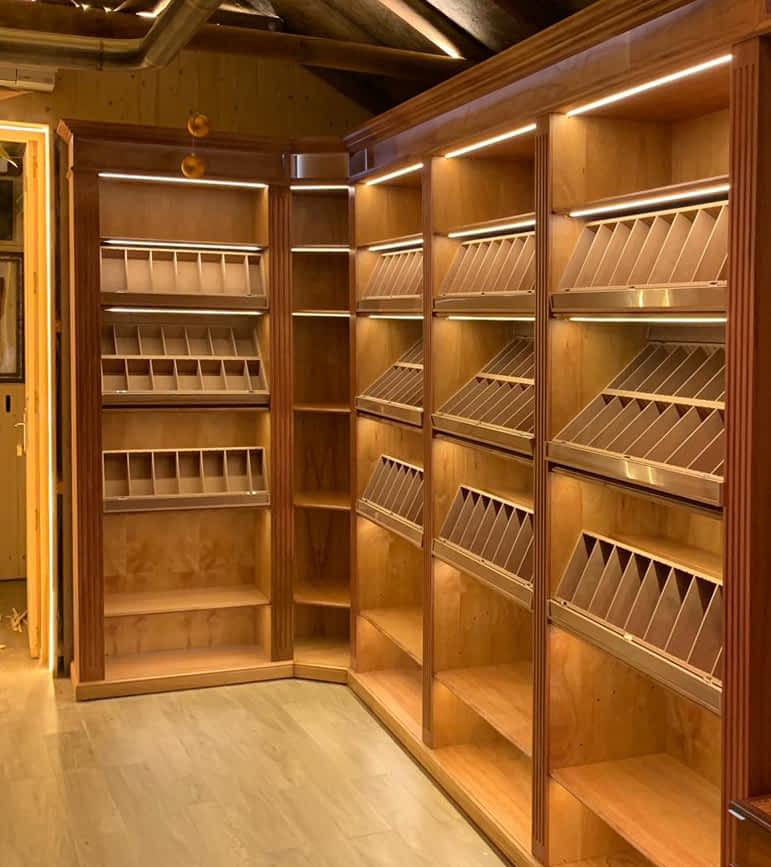 Las cavas para puros permiten conservar los cigarros