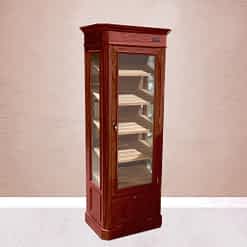 Humidor Paris con barnizado caoba artesanal