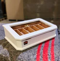 Humidor Nicaragua lacado blanco
