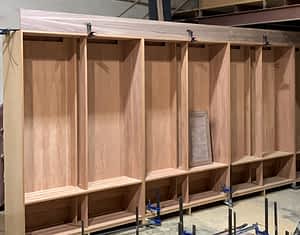 Fabricación con madera de cedro