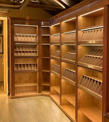 Las cavas de puros permiten conservar los cigarros