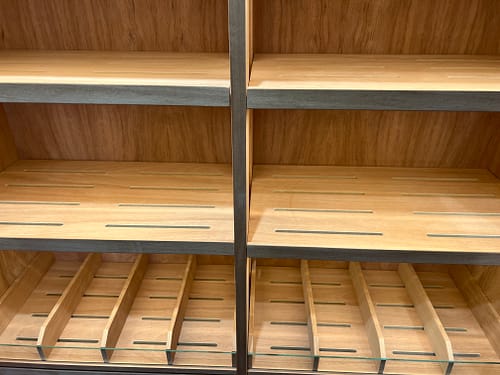 Entrepaños no estancos