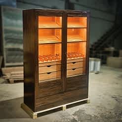 Quasar macassar ebony humidor
