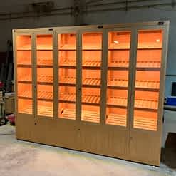Three modules humidor