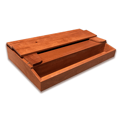 Cigar rolling table closed