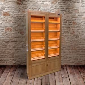 El humidor modelo Aficionado, es uno de los cinco humidores de puros para profesionales.