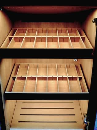 Mould inside cigar humidor