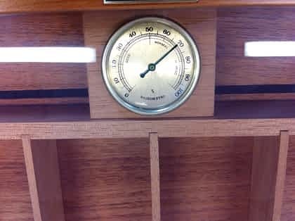 Hygrometer humidor cigars