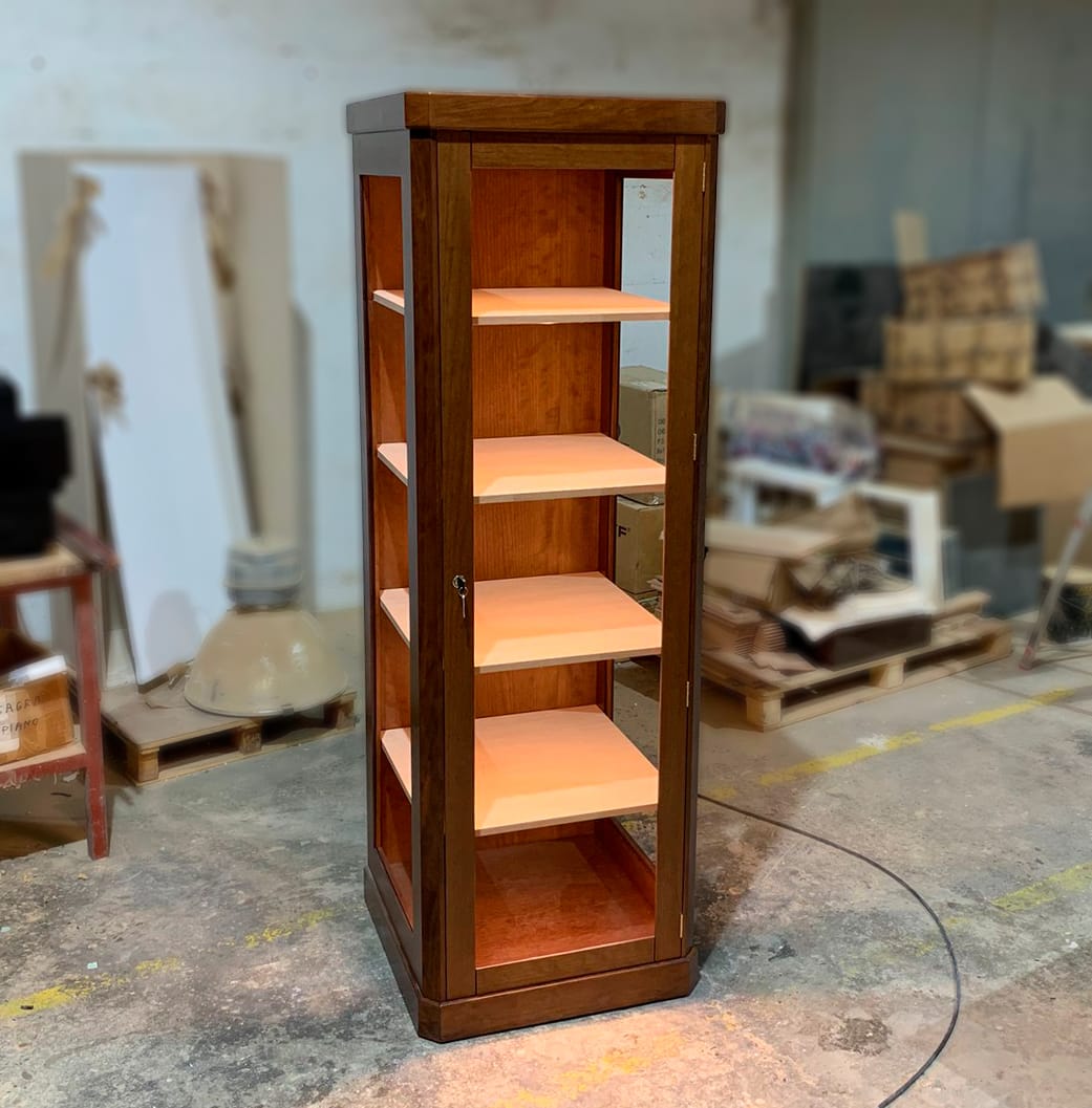 Humidores Dominicana acabado nogal