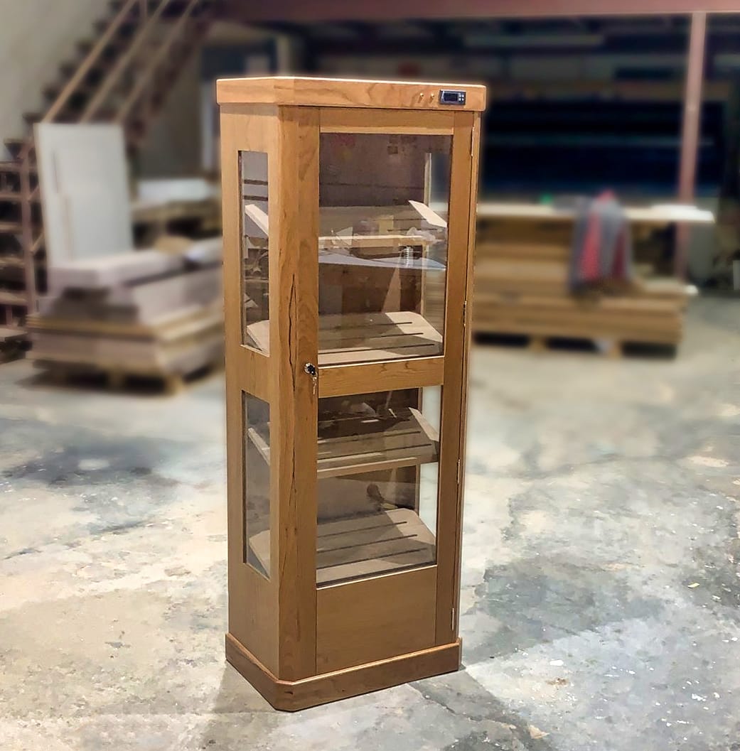 Humidores Dominicana con laterales de cristal