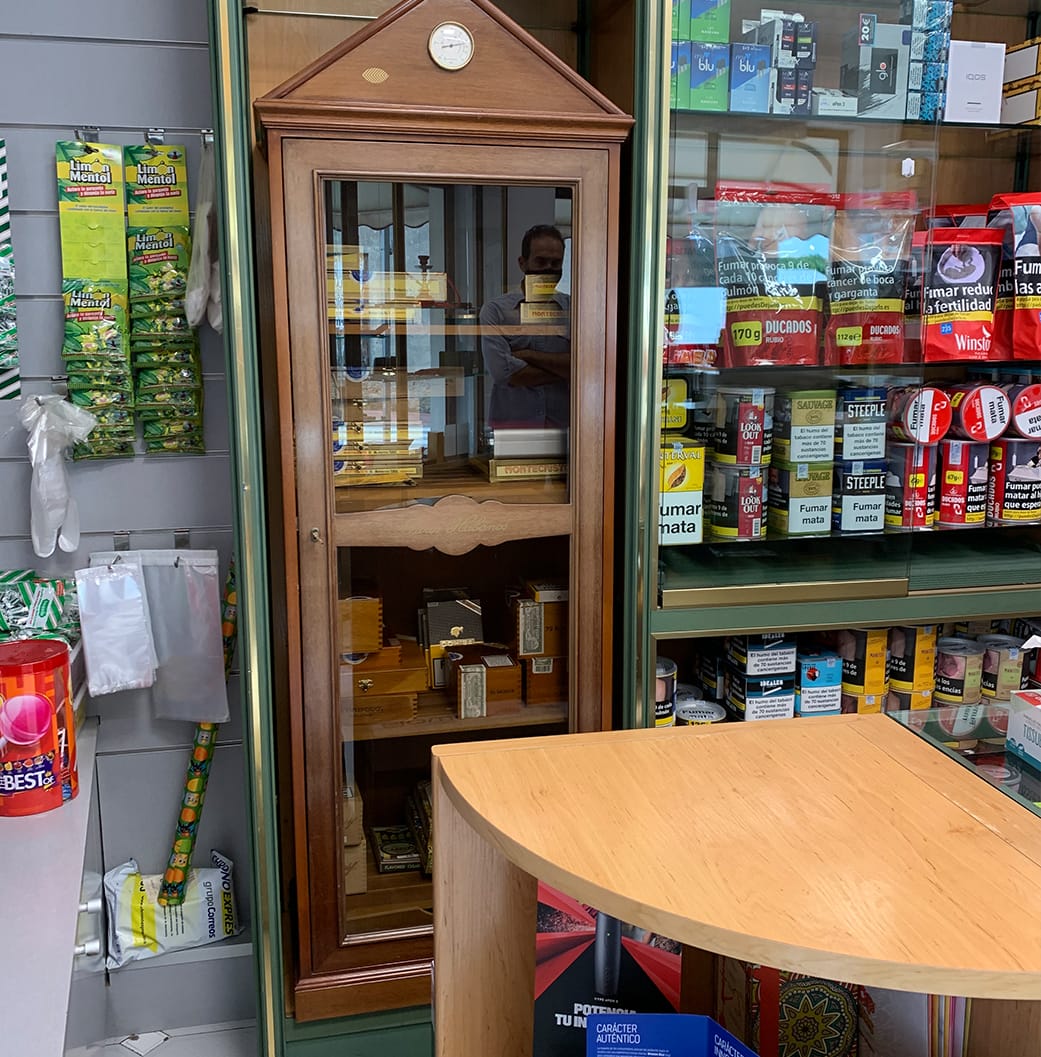 Humidores Monarca en tienda