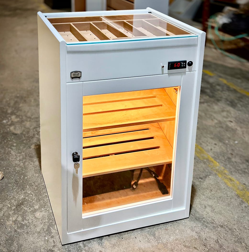Humidor Estoril lacado blanco