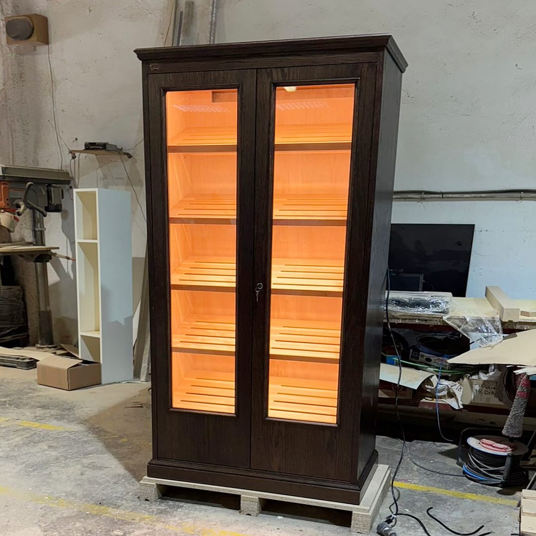 Humidor Soberano lacado negro