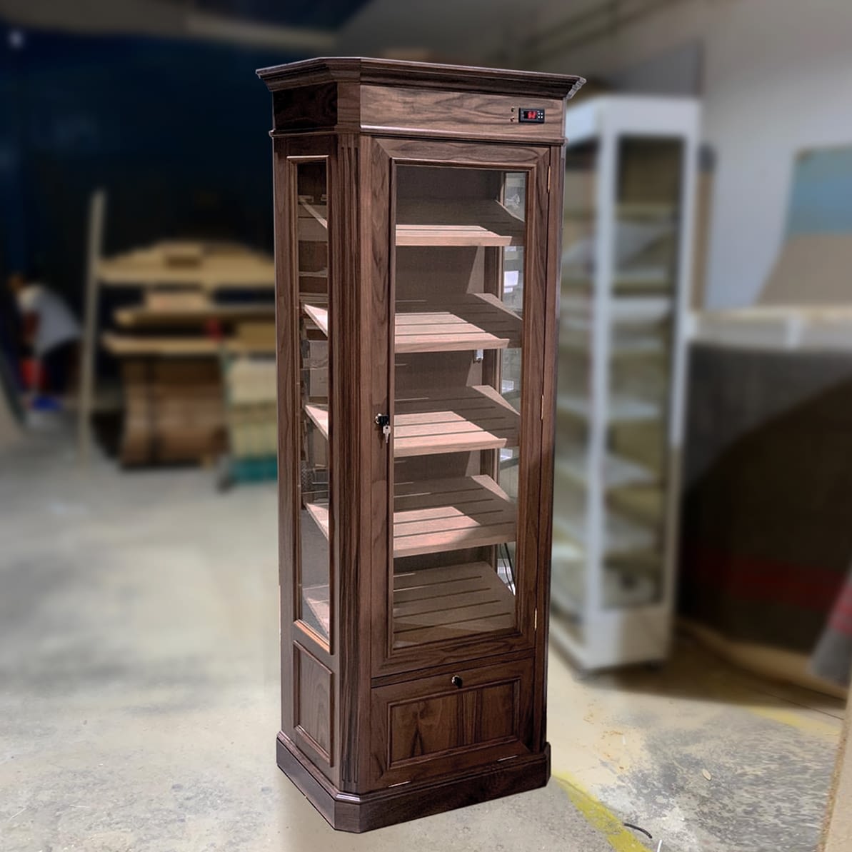 Humidor Paris nogal