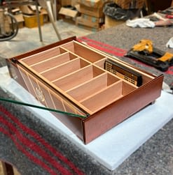 Humidores de sobremesa abierto