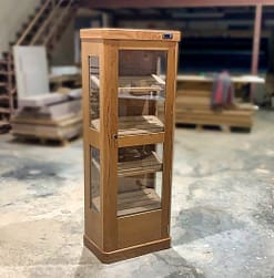 Humidores Dominicana con laterales de cristal