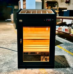 Humidor Estoril lacado negro