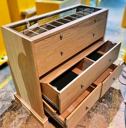 Humidor modelo expositor Mostrador interior