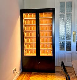 Humidor vitrina modelo Aficionado para mazos