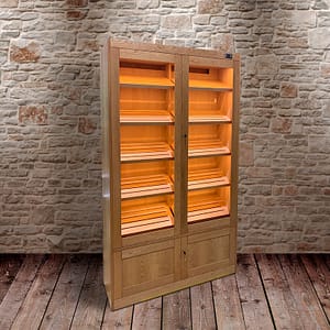 El humidor modelo Aficionado, es uno de los cinco humidores de puros para profesionales.