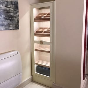 If you have a space or a hole in the wall we can make you a custom humidor.