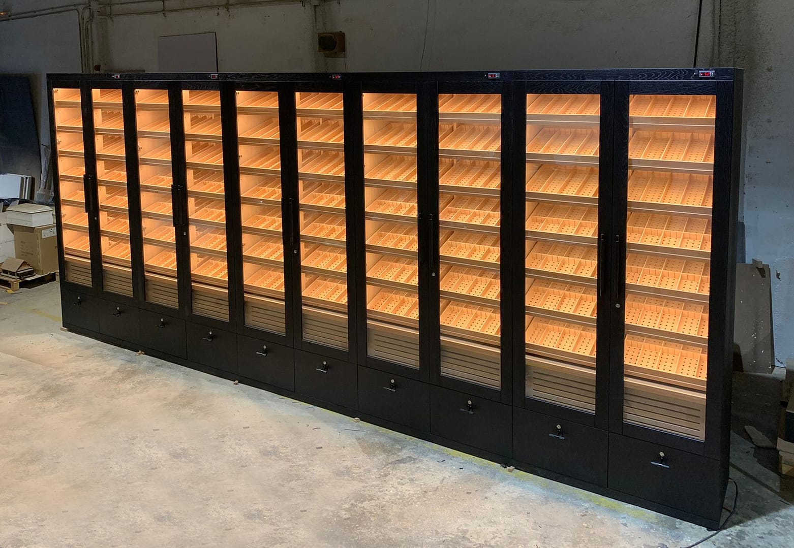 Showcase humidor model Modular large