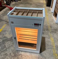 Estoril humidor, white lacquered