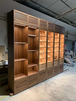 Showcase humidor model Modular parts