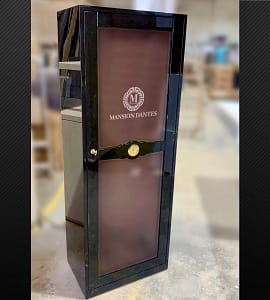 If you want we can customize your humidor with your logo.