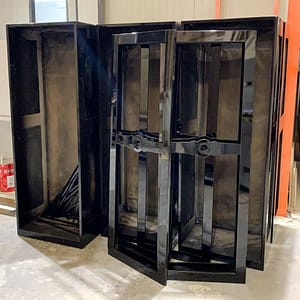 Imperial humidors model. After sanding, lacquer and polish, they are ready to finish ...