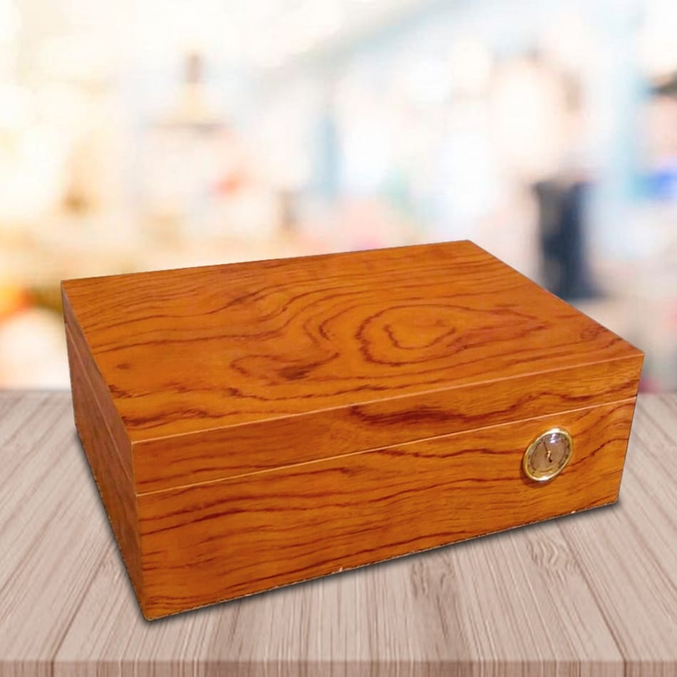 Exquisito humidor model bubinga finish