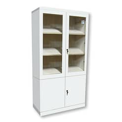Modular lacado blanco con puertas inferiores