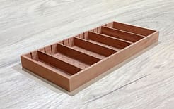 Alternative view of Bandejas de cedro a medida