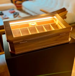 Humidor Nicaragua iluminado
