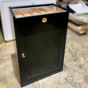 Humidor modelo Estoril lacado negro