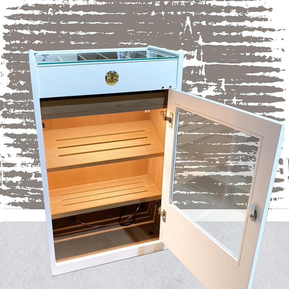 Humidor Estoril lacado blanco
